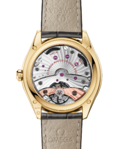 Alternative view of Omega DE VILLE TRÉSOR 40 mm, yellow gold on leather strap 435.53.40.22.02.001