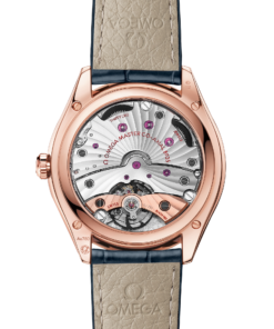 Alternative view of Omega DE VILLE TRÉSOR 40 mm, Sedna™ gold on leather strap 435.53.40.22.03.001