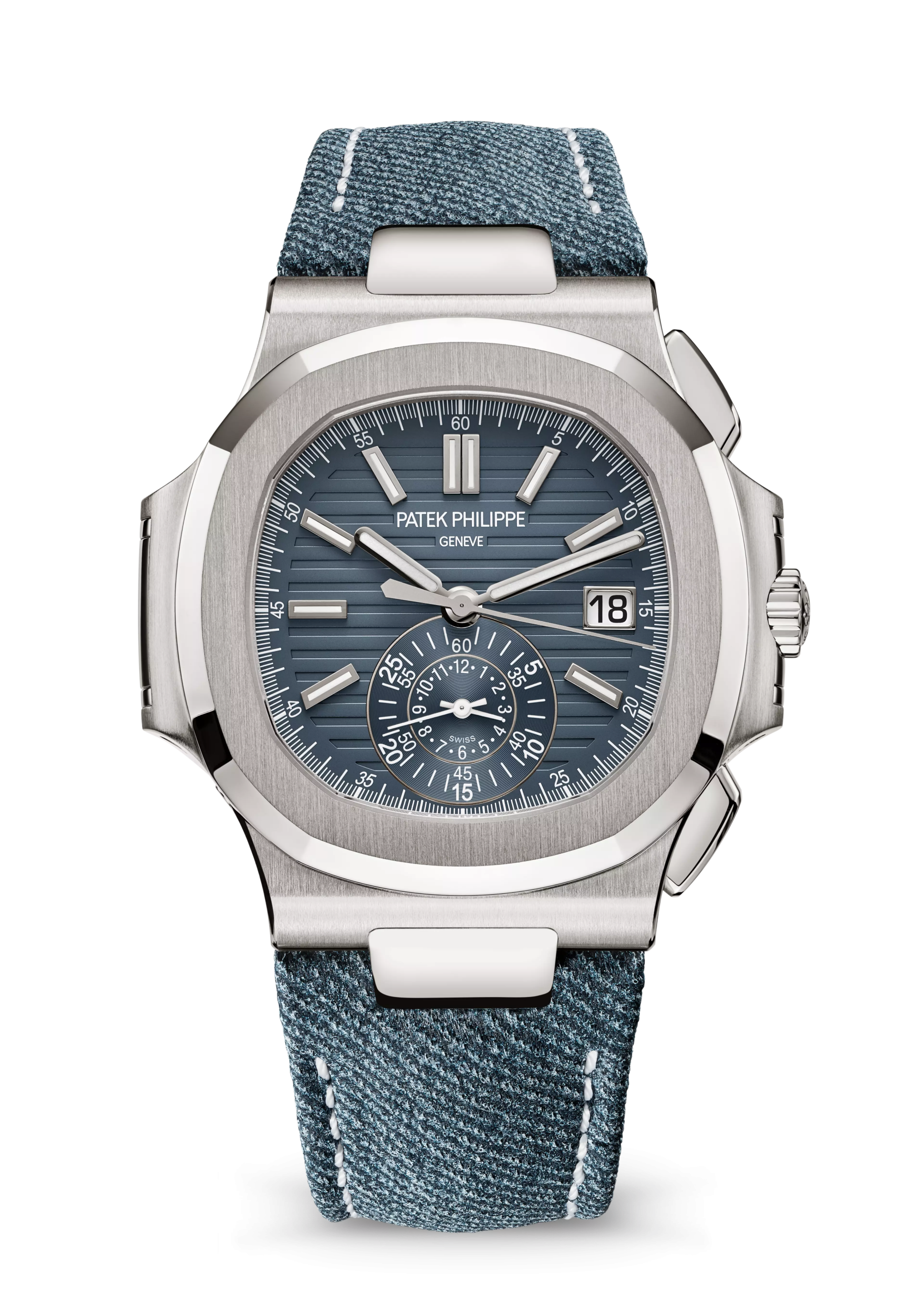 FLYBACK CHRONOGRAPH. DATE. White gold 5980/60G-001