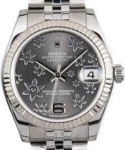 HandMade The Rolex Datejust 31 Floral Motif 178274