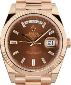 HandMade Rolex Day-Date 40 Ref 228235 18k Everose Gold