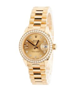 Alternative view of HandMade The Rolex Datejust 279138 Champagne Dial
