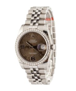 Alternative view of HandMade The Rolex Datejust 116244 Bronze Floral Dial