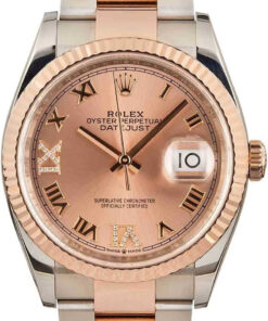 HandMade Rolex Datejust 126231 Steel & 18k Everose Gold