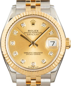 HandMade The Rolex Datejust 31 Two Tone 278273 Diamond Dial