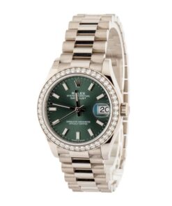 Alternative view of HandMade The Rolex Datejust 31 Ref 278289RBR Mint Green Dial