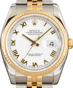 HandMade The Rolex Datejust 116233 White Roman Dial