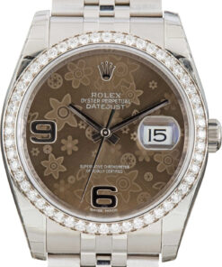 HandMade The Rolex Datejust 116244 Bronze Floral Dial