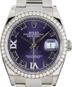 HandMade The Rolex Datejust 126284 Purple Dial