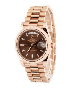 Alternative view of HandMade Rolex Day-Date 40 Ref 228235 18k Everose Gold