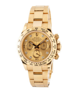 Alternative view of HandMade The Rolex Daytona Ref 116508 Champagne Diamond Dial