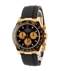 Alternative view of HandMade The Rolex Daytona 116518 Yellow Gold on Oysterflex