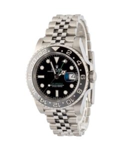 Alternative view of HandMade The Rolex GMT-Master II Bruce Wayne 126710GRNR Jubilee Band