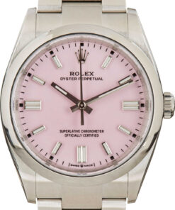 HandMade Rolex Oyster Perpetual 126000 Pink Dial