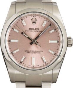 HandMade Rolex Oyster Perpetual 124200 Pink Dial