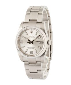 Alternative view of HandMade The Rolex Oyster Perpetual 116000 Silver Arabic Dial