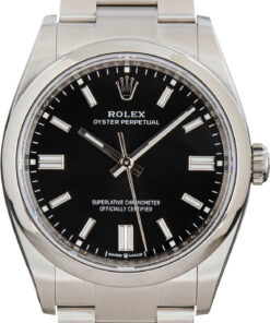 HandMade The Rolex Oyster Perpetual 126000 Black Dial