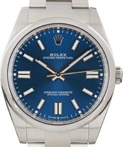 HandMade Rolex Oyster Perpetual 124300 Blue Dial
