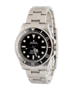 Alternative view of HandMade Rolex Submariner 124060 Black No Date Dial
