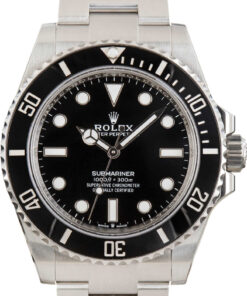 HandMade Rolex Submariner 124060 Black No Date Dial