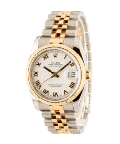 Alternative view of HandMade The Rolex Datejust 116233 White Roman Dial