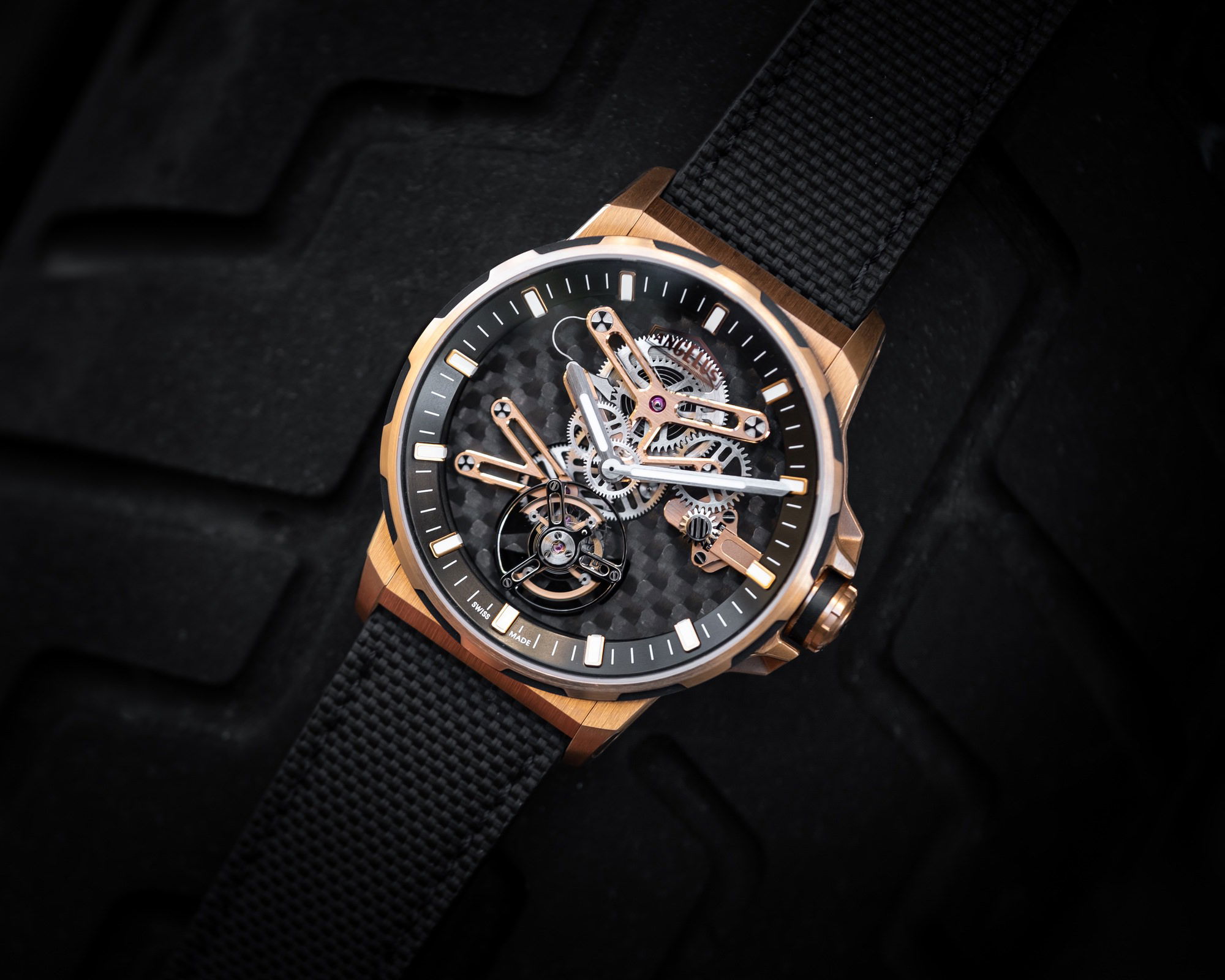 Gold & Carbon Flying Tourbillon - Image 3