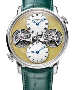 Double Tourbillon White Gold Amber Edition