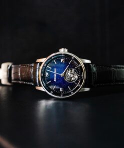 Alternative view of Audemars Piguet Code 11.59 Selfwinding Flying Tourbillon - White Gold - Blue Dial (Ref# 26396BC.OO.D002CR.01)