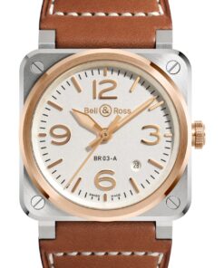BR 03 White Steel & Gold