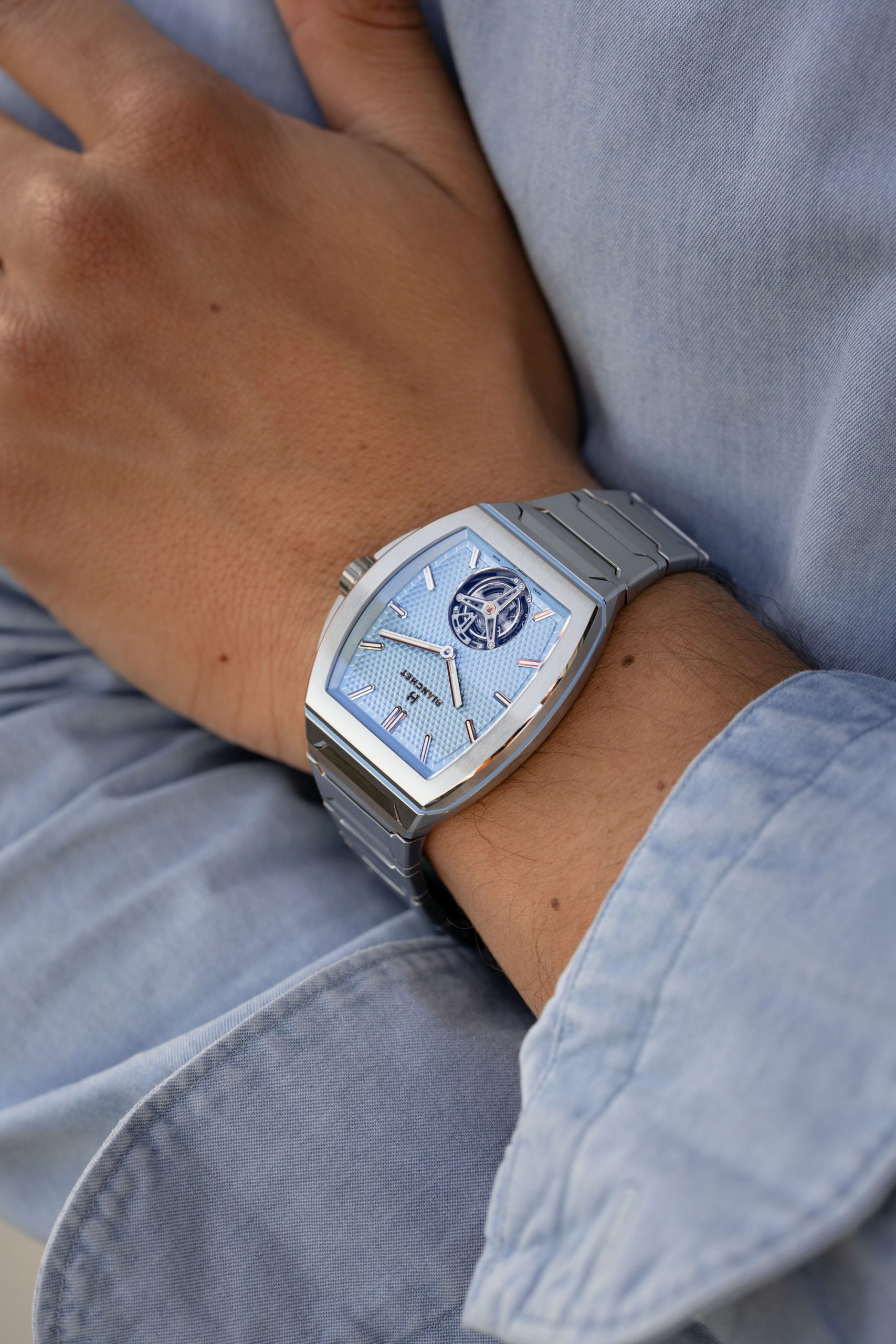 B 1.618 Flying Tourbillon UltraFino Las Coloradas Sky Blue - Image 4