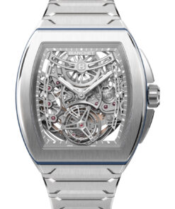 B 1.618 Flying Tourbillon UltraFino Titanium Skeleton Blue