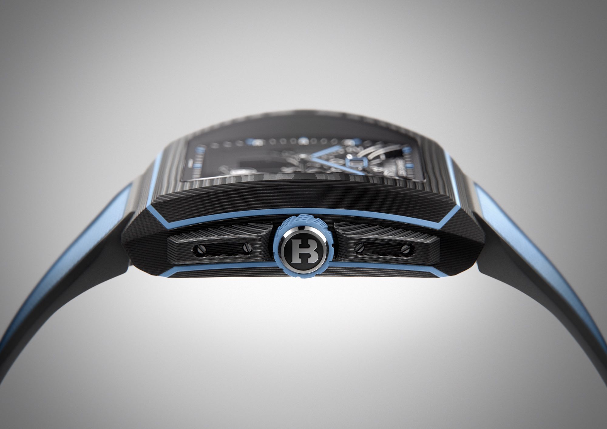 Flying Tourbillon Grande Date B1.618 Carbon Sky Blue - Image 2