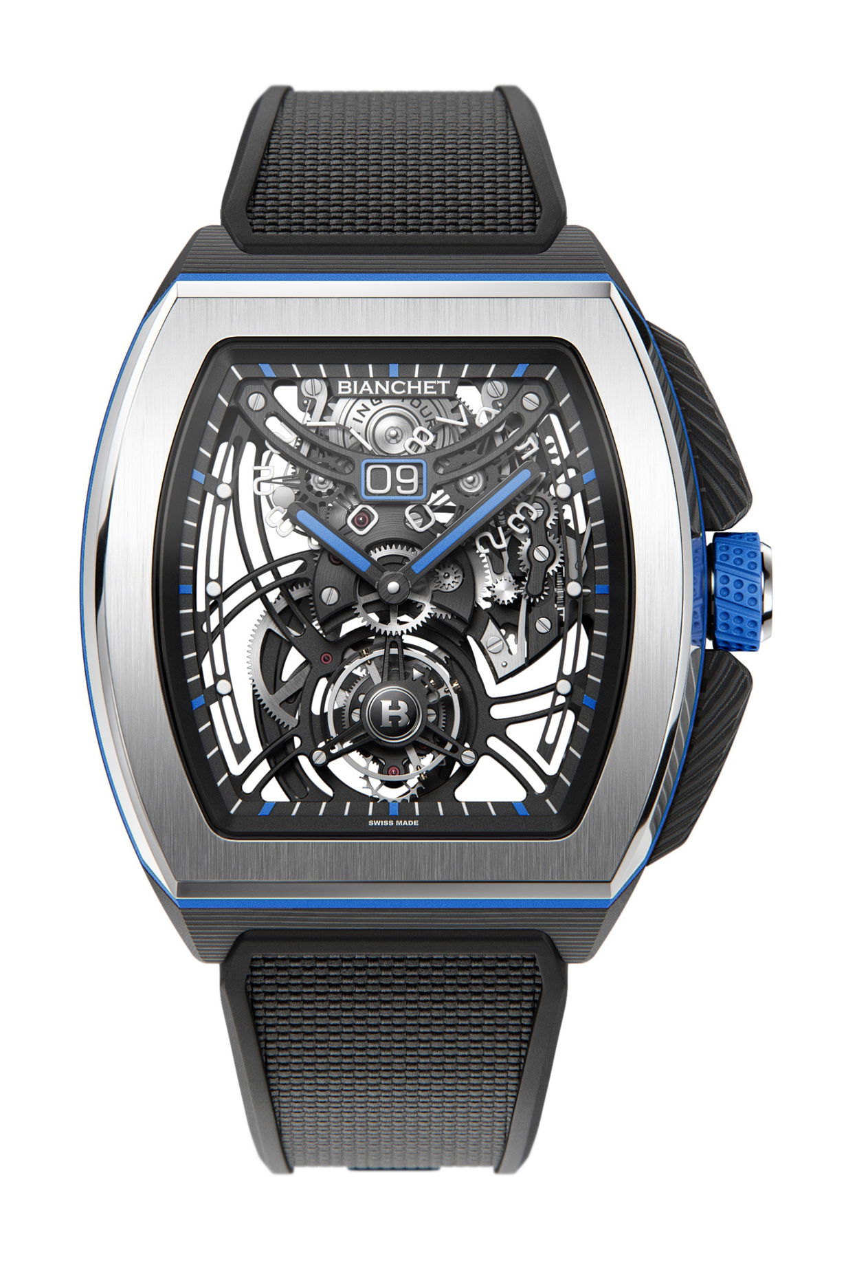 Flying Tourbillon Grande Date B1.618 Hybrid Blue - Image 2