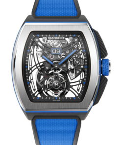 Flying Tourbillon Grande Date B1.618 Hybrid Blue