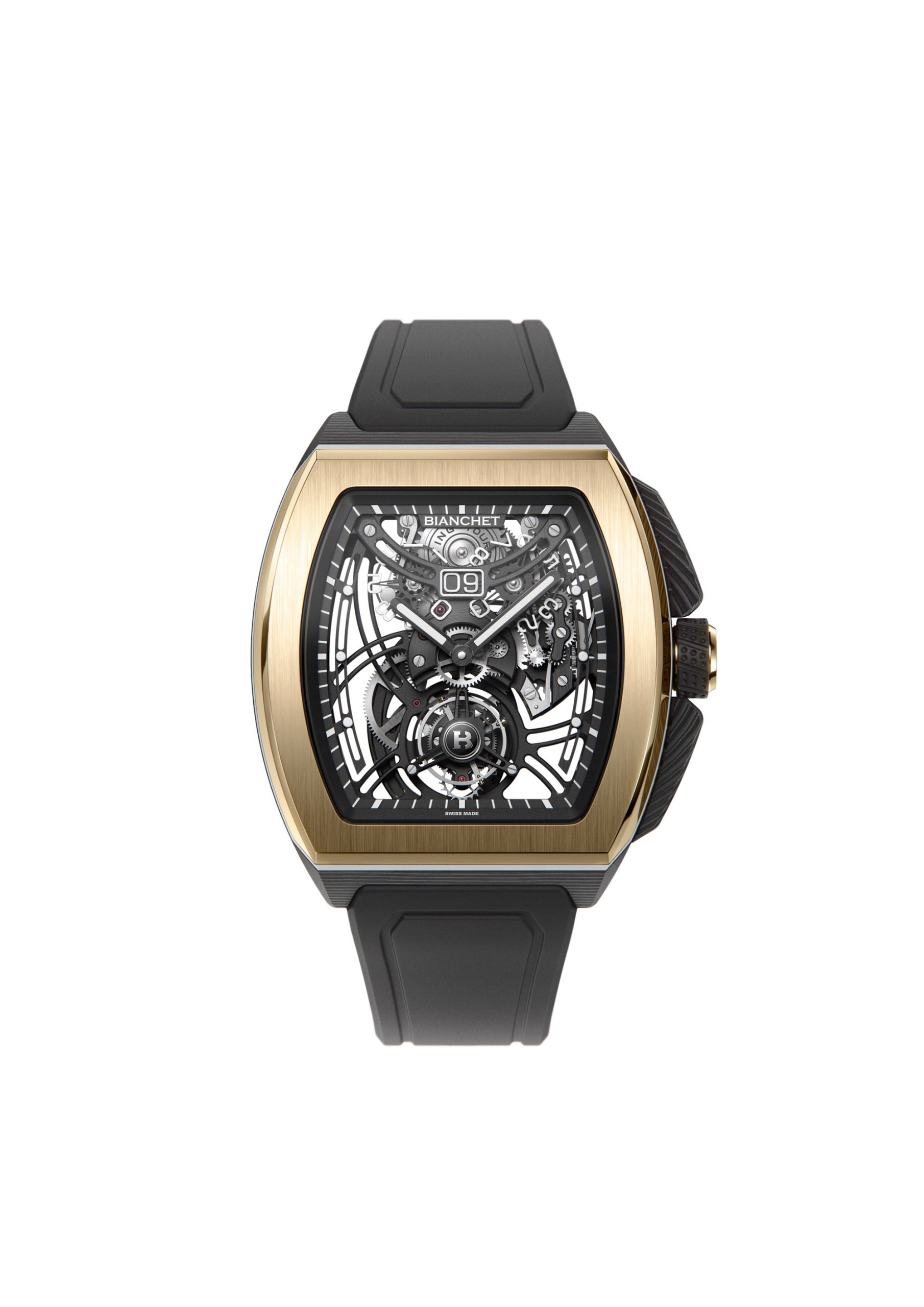 Flying Tourbillon Grande Date B1.618 Hybrid Gold - Image 4