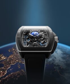 Alternative view of Flying Tourbillon Sport GMT Carbon White