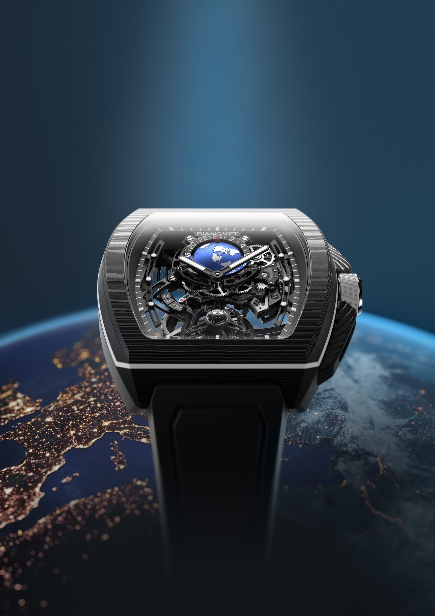 Flying Tourbillon Sport GMT Carbon White - Image 2