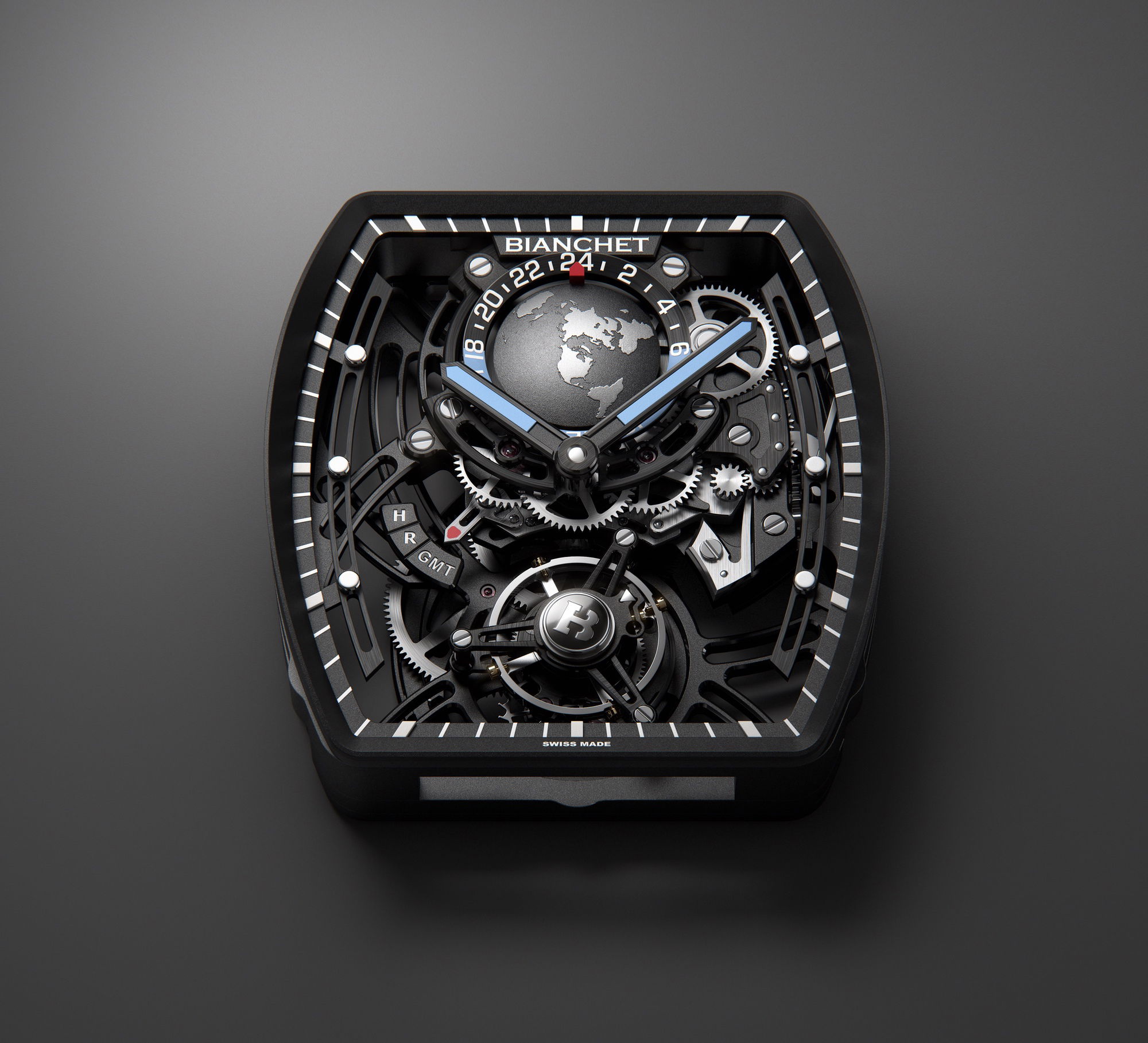 Flying Tourbillon Sport GMT Hybrid Red - Image 2