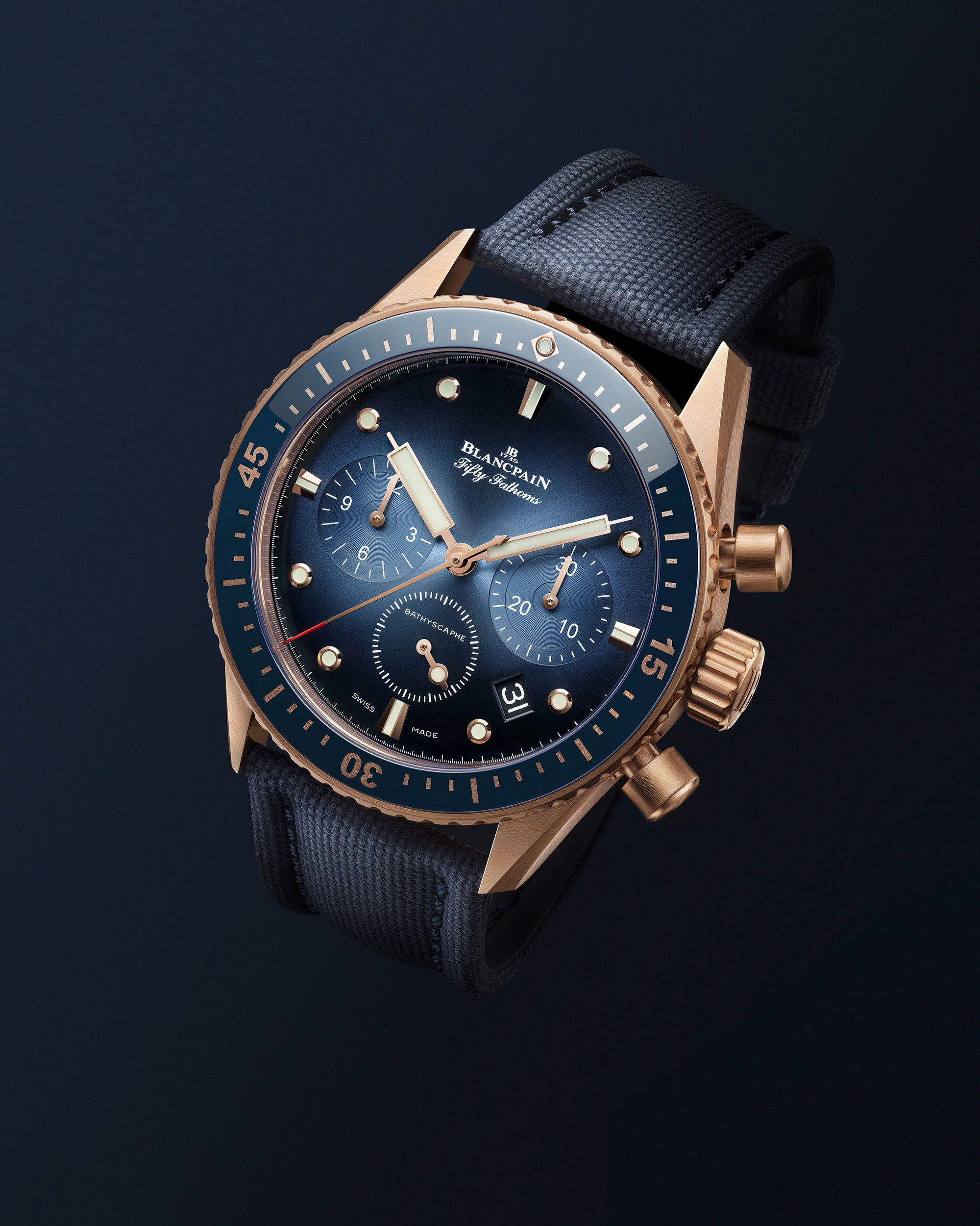 Fifty Fathoms Bathyscaphe Chronographe Flyback - Image 3