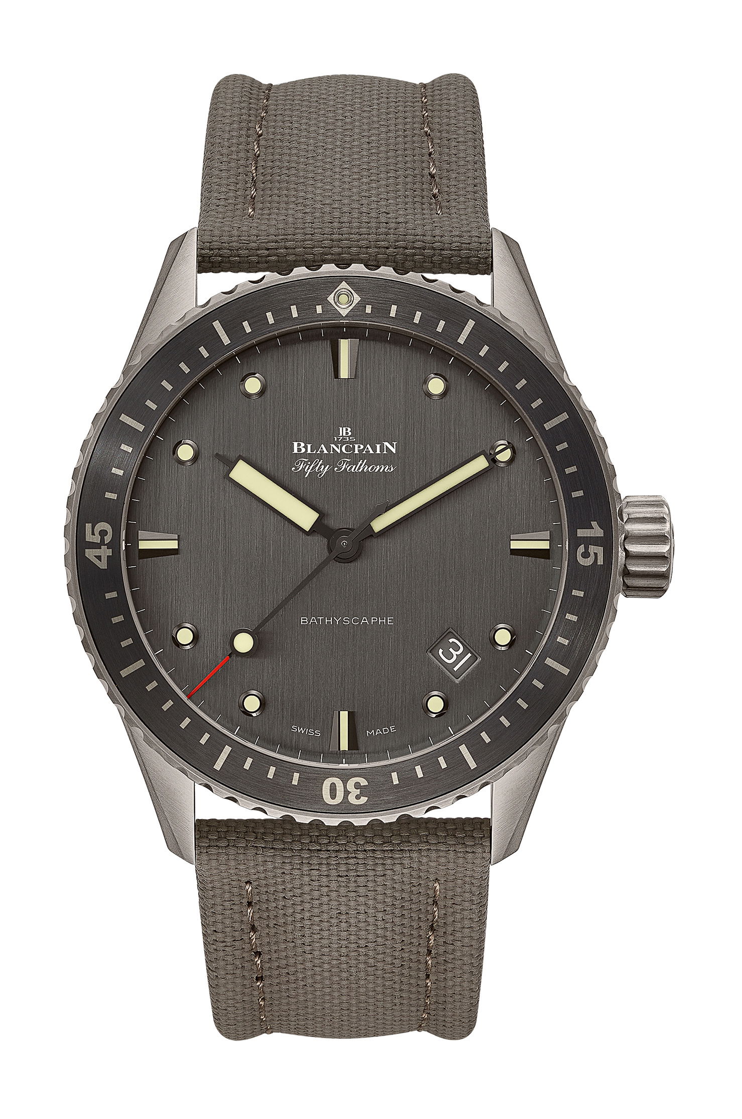 Fifty Fathoms Bathyscaphe Titanium