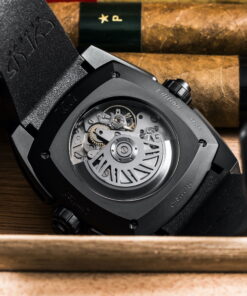 Alternative view of Klepcys Skeleton Chronograph Dark & Blue