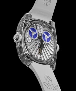 Alternative view of Klepcys Vertical Skeleton Tourbillon Sapphire Blue