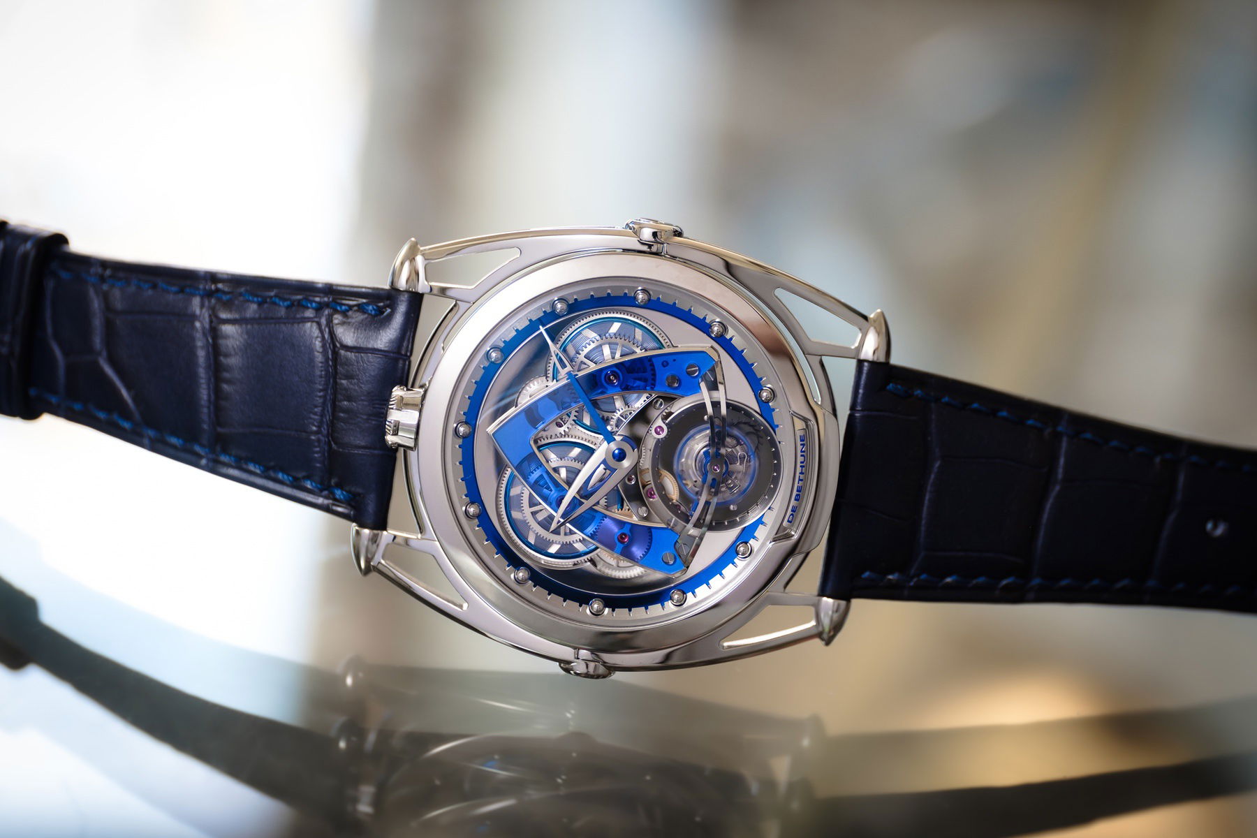 DB28 Steel Wheels Sapphire Tourbillon - Image 3