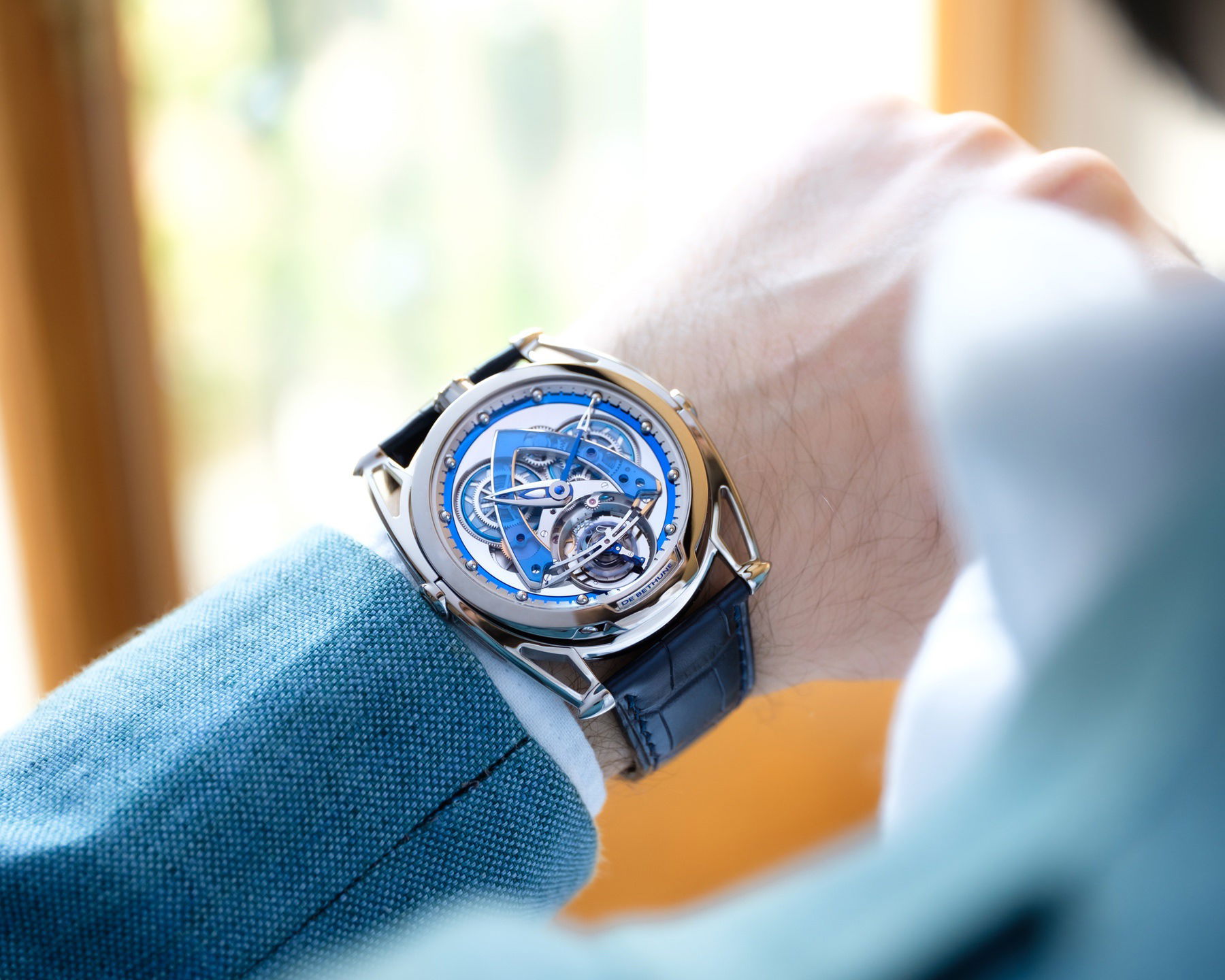 DB28 Steel Wheels Sapphire Tourbillon - Image 5
