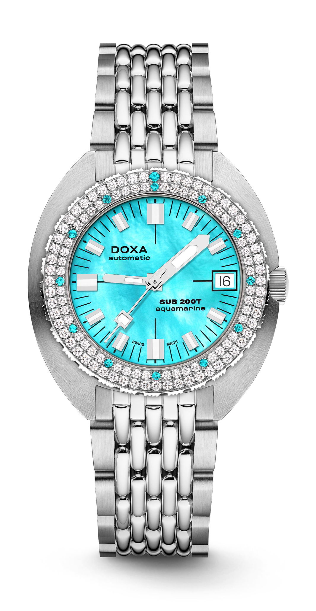 SUB 200T Diamonds Aquamarine