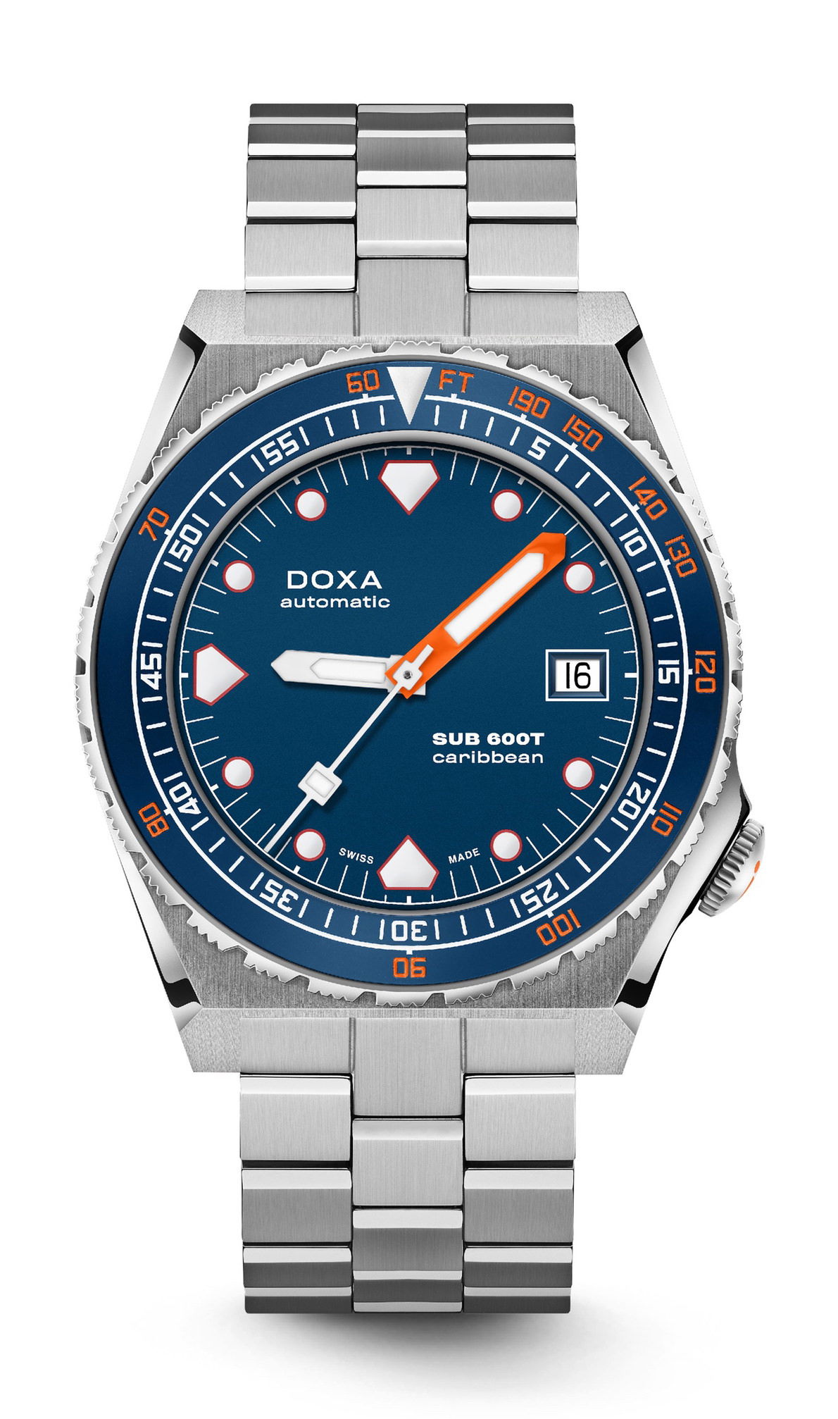 SUB 600T Caribbean Ceramic Bezel