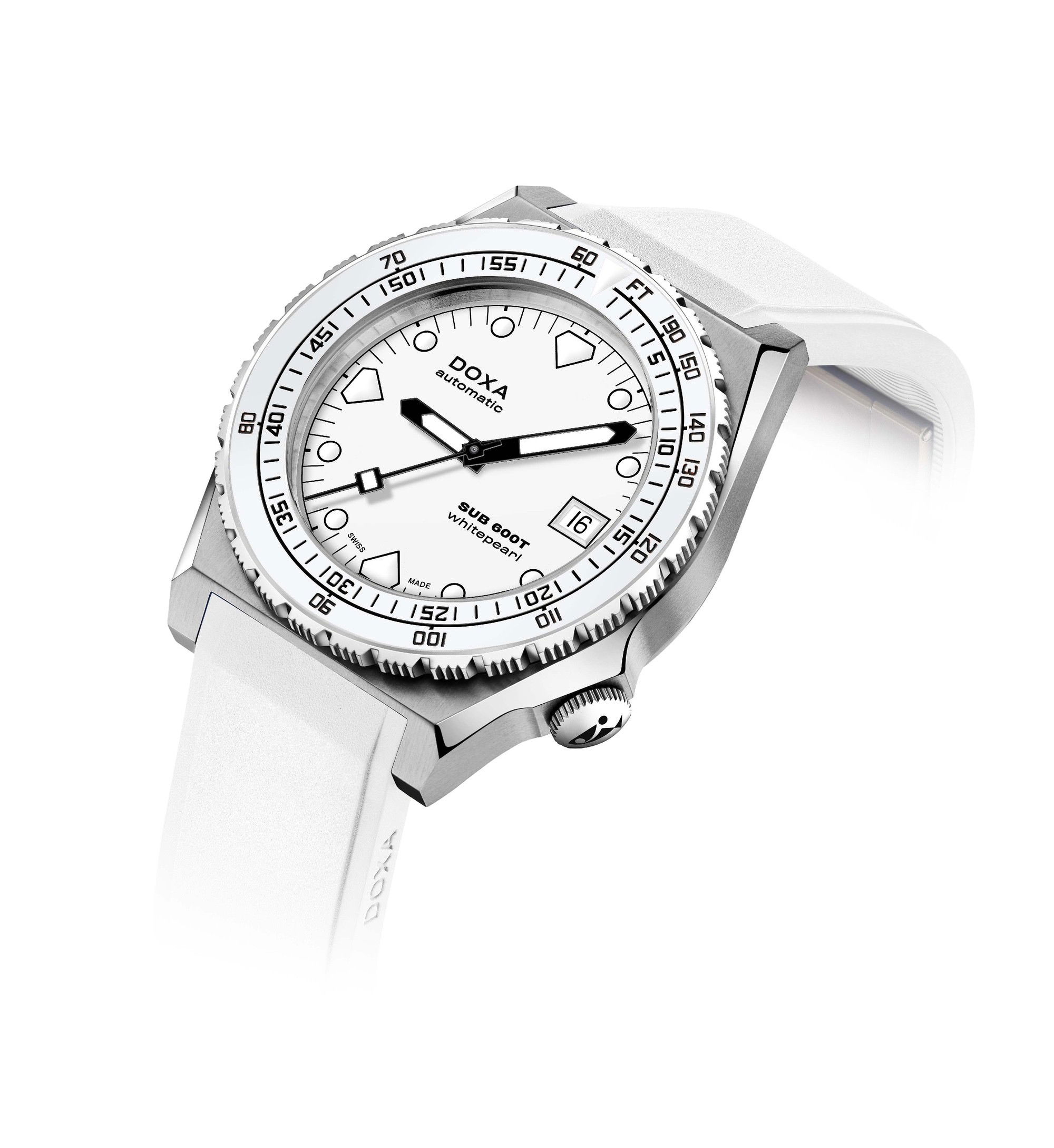 SUB 600T Whitepearl Ceramic Bezel - Image 2