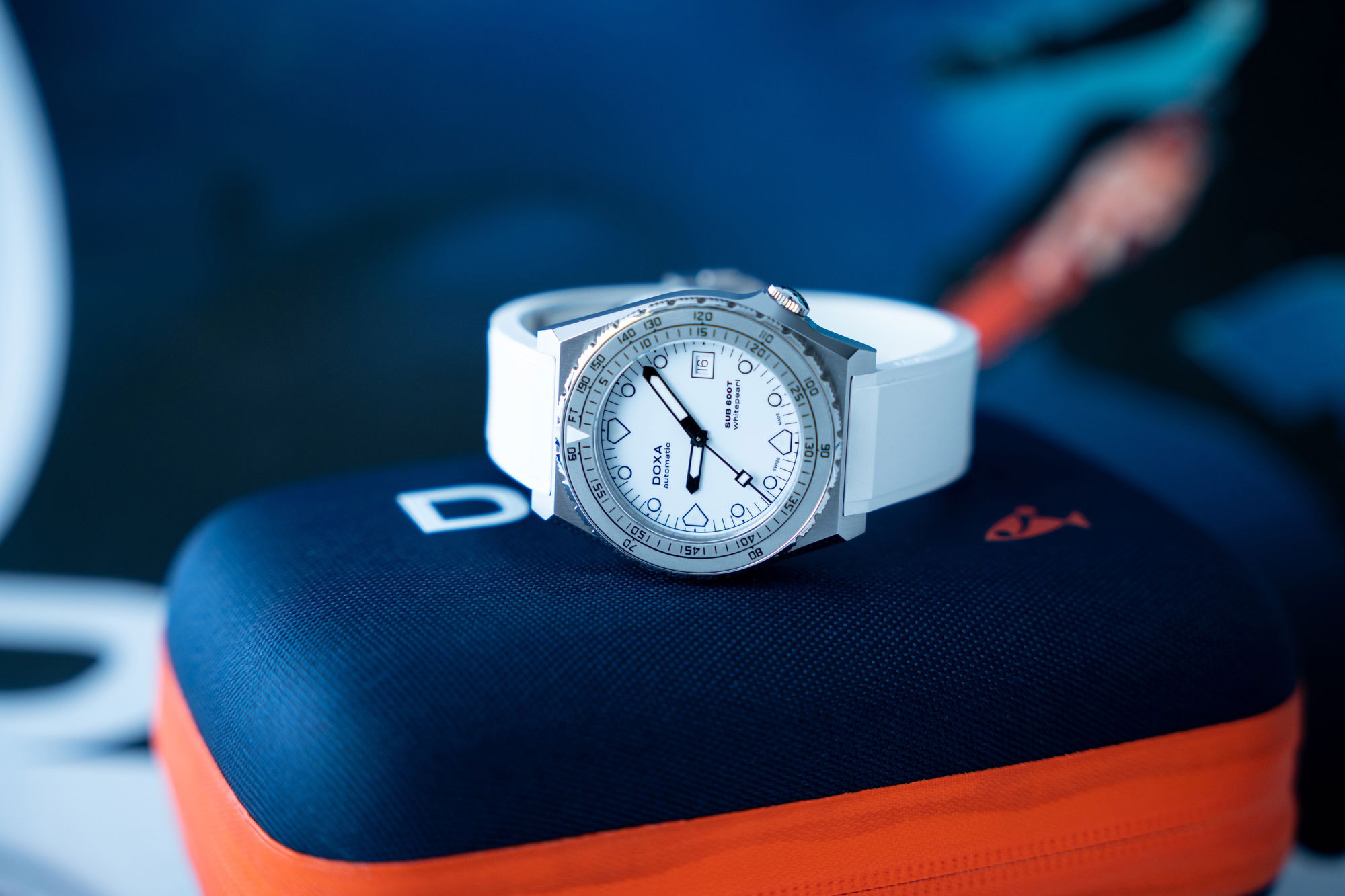 SUB 600T Whitepearl Ceramic Bezel - Image 4
