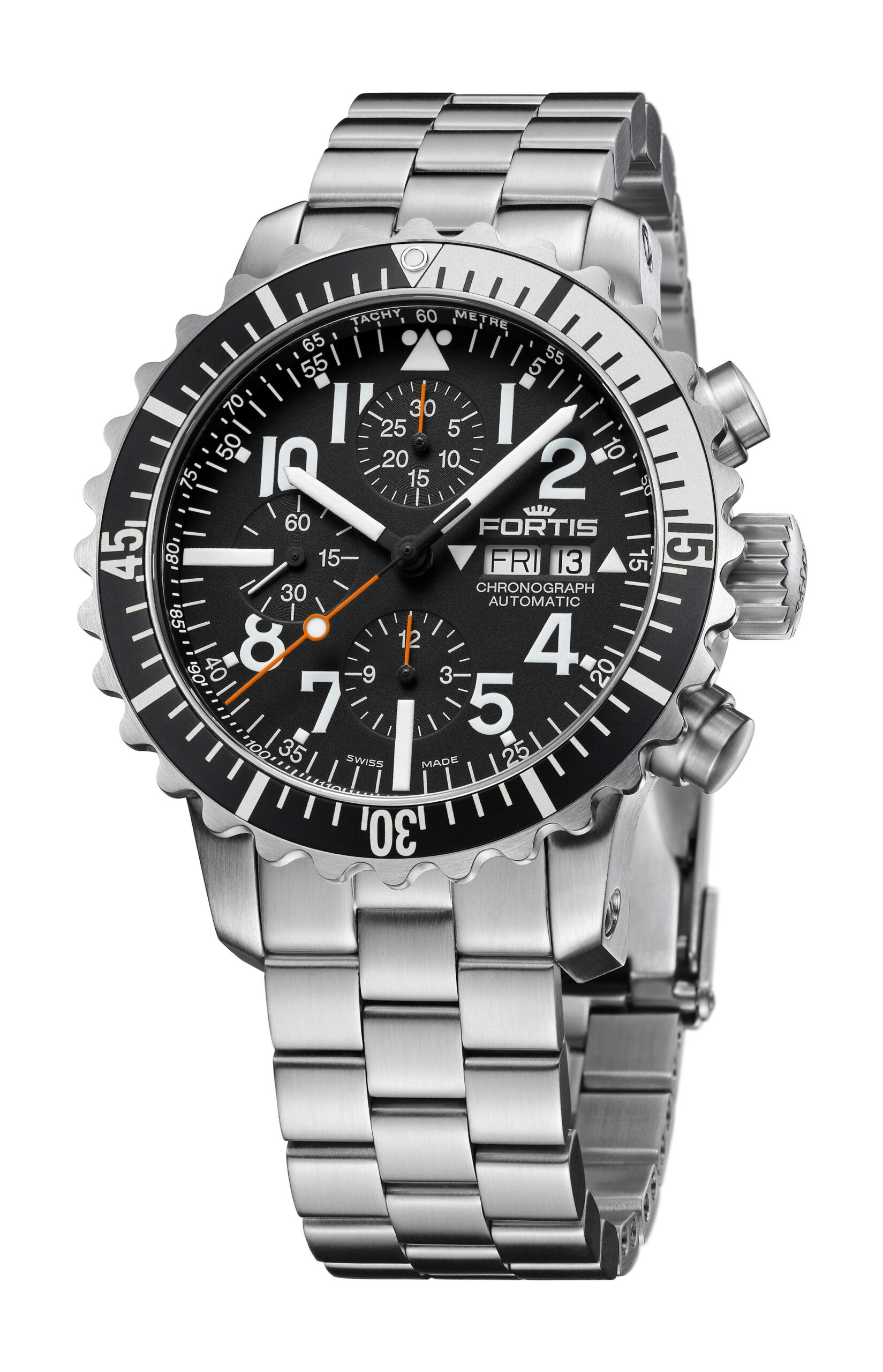 Marinemaster Silver Chronograph