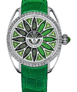 Surya White Gold Green Tsavorite